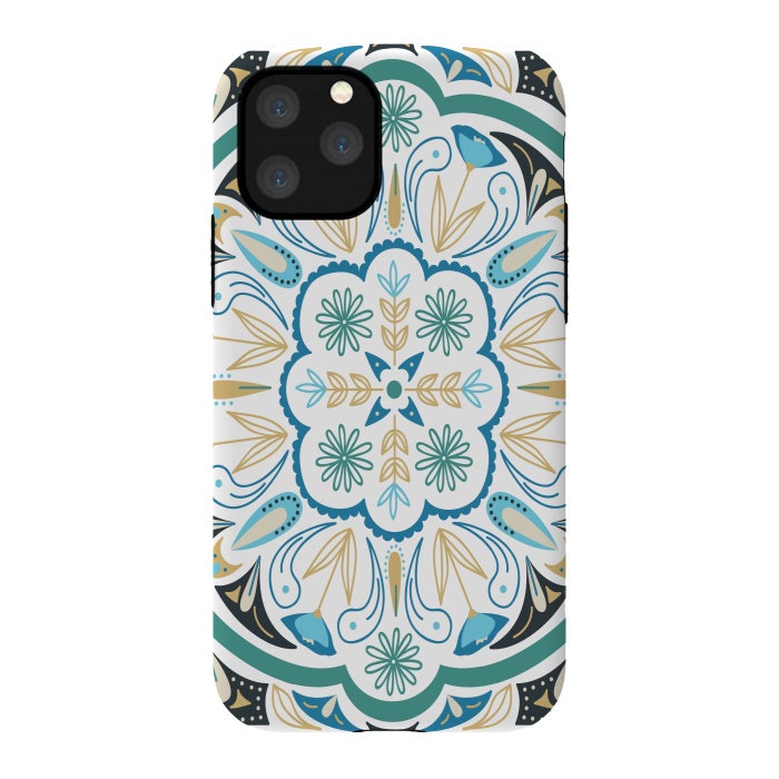 iPhone 11 Pro StrongFit Boho Medallion by TracyLucy Designs