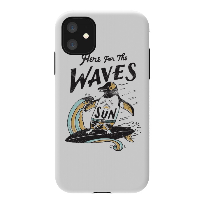 iPhone 11 StrongFit The Waves by Tatak Waskitho