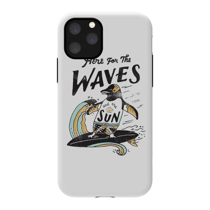 iPhone 11 Pro StrongFit The Waves by Tatak Waskitho