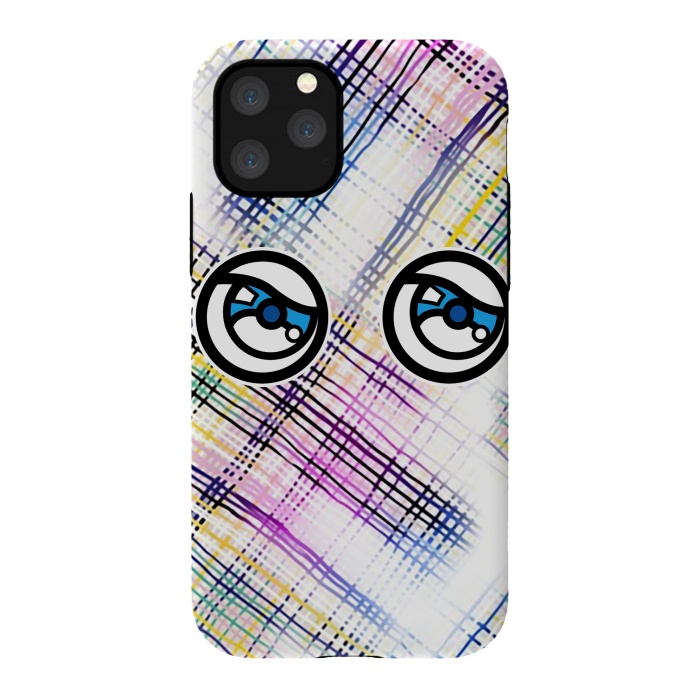 iPhone 11 Pro StrongFit Modern Tartans 2 by Michael Cheung