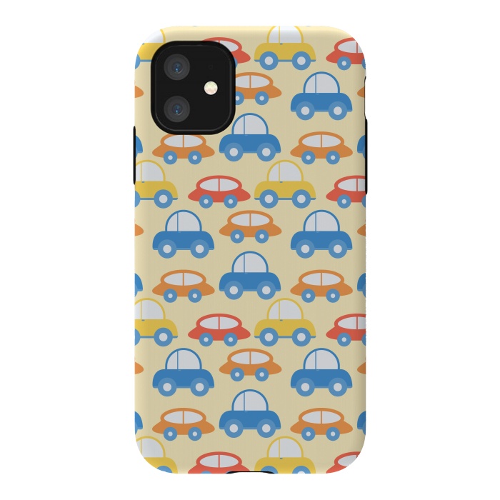 iPhone 11 StrongFit kids toy cars by TMSarts