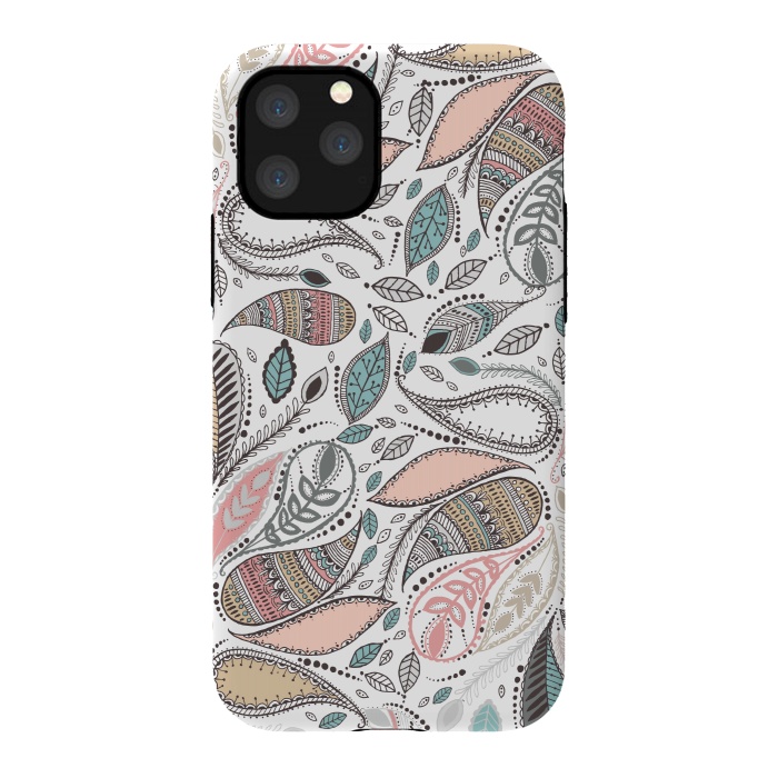 iPhone 11 Pro StrongFit Paisley  by Rose Halsey