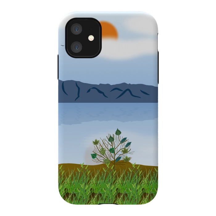 iPhone 11 StrongFit Morning Glory by Creativeaxle