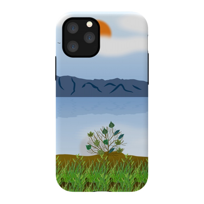 iPhone 11 Pro StrongFit Morning Glory by Creativeaxle