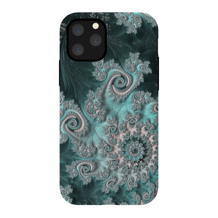iPhone 11 Pro StrongFit Swirly magical fractal by Andrea Haase