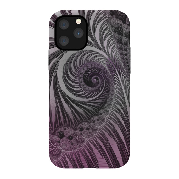 iPhone 11 Pro StrongFit Swirly Fractal Fantasies by Andrea Haase