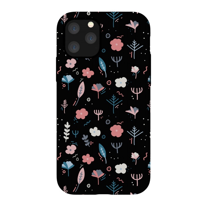 iPhone 11 Pro StrongFit Whimsical Floral by Allgirls Studio