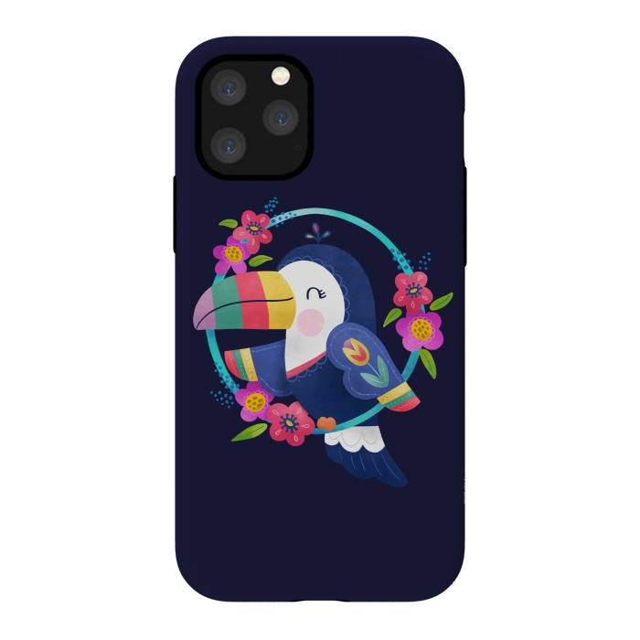 iPhone 11 Pro StrongFit Tropical Toucan by Noonday Design