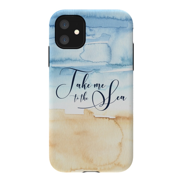 iPhone 11 StrongFit Take Me to the Sea by Noonday Design