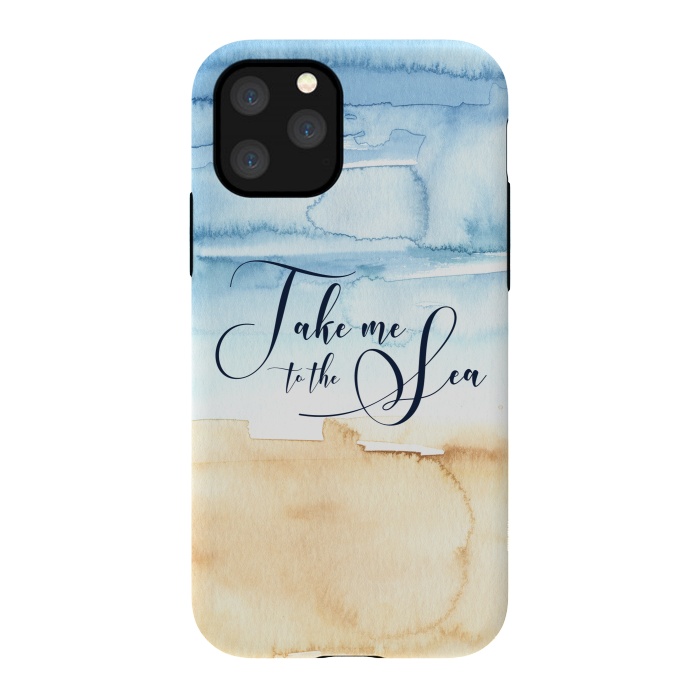 iPhone 11 Pro StrongFit Take Me to the Sea by Noonday Design
