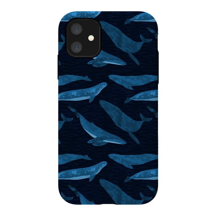 iPhone 11 StrongFit Whales in the Deep by Noonday Design
