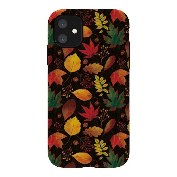 iPhone 11 StrongFit Autumn Splendor by Noonday Design