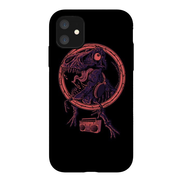 iPhone 11 StrongFit Dinodanceur by Afif Quilimo