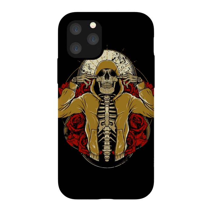 iPhone 11 Pro StrongFit Hip Hop and Roses by Afif Quilimo