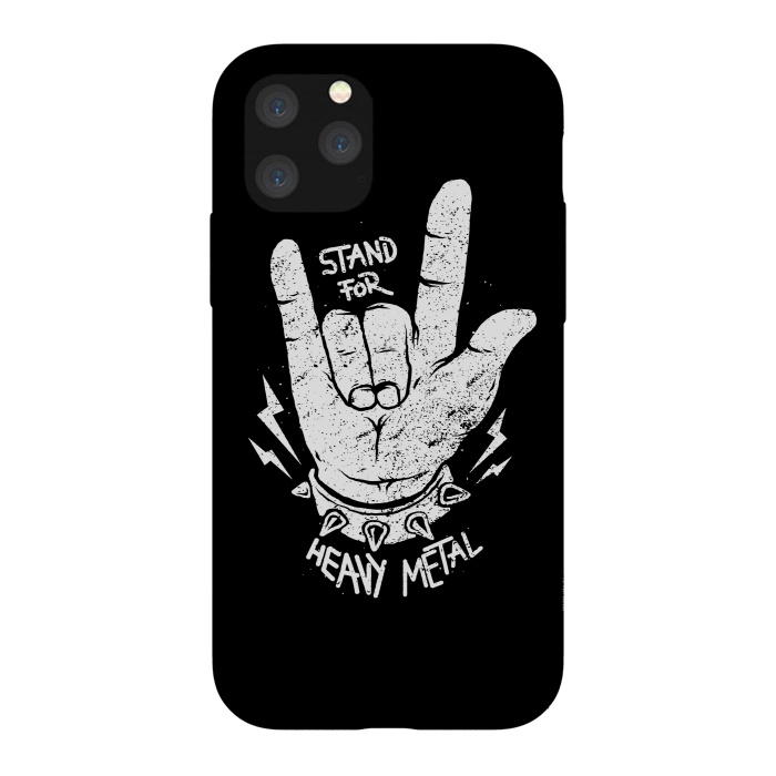 iPhone 11 Pro StrongFit Stand for Heavy Metal by Afif Quilimo