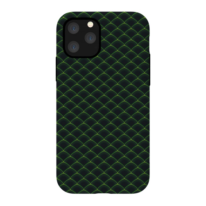 iPhone 11 Pro StrongFit Reptile Scales Pattern by Art Design Works