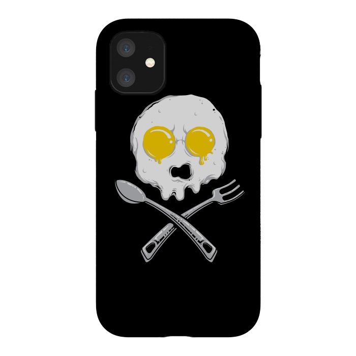 iPhone 11 StrongFit Eggskull by Afif Quilimo