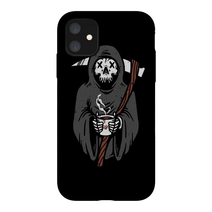 iPhone 11 StrongFit Coffee Reaper by Afif Quilimo