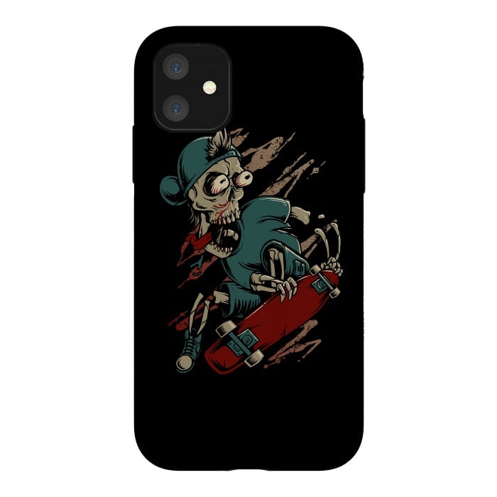 iPhone 11 StrongFit Deathboarder by Afif Quilimo