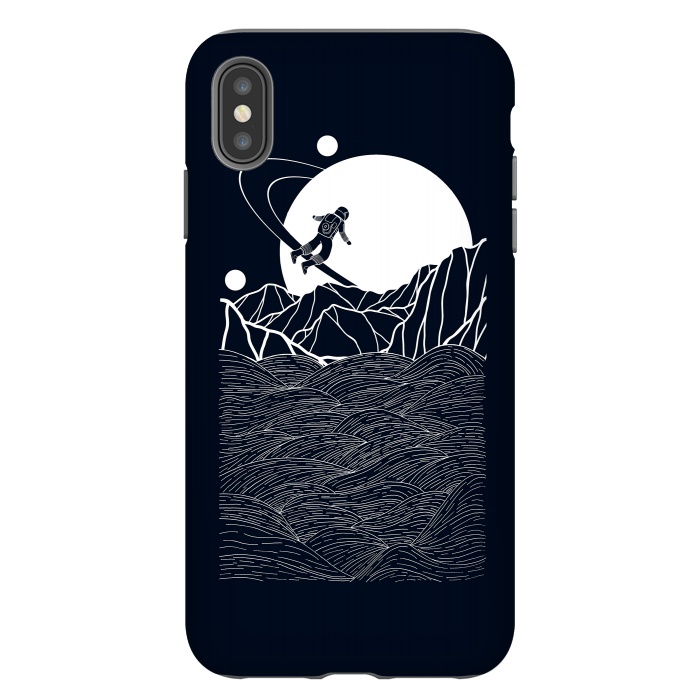 iPhone Xs Max StrongFit Space sea by Steve Wade (Swade)