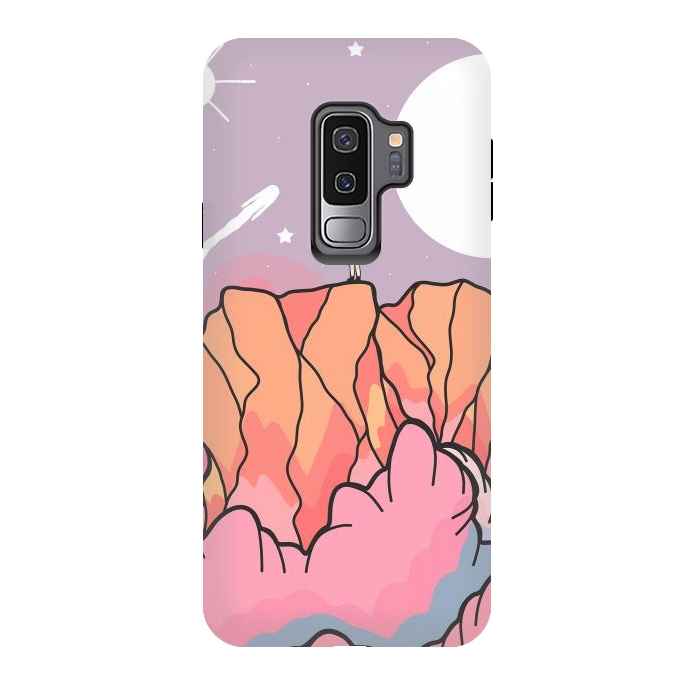 Galaxy S9 plus StrongFit The lost astronaut by Steve Wade (Swade)