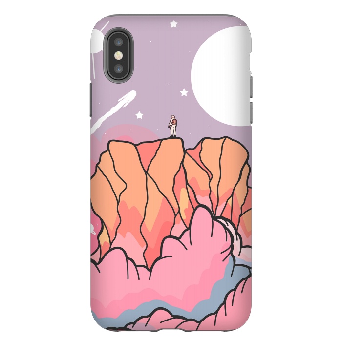 iPhone Xs Max StrongFit The lost astronaut by Steve Wade (Swade)