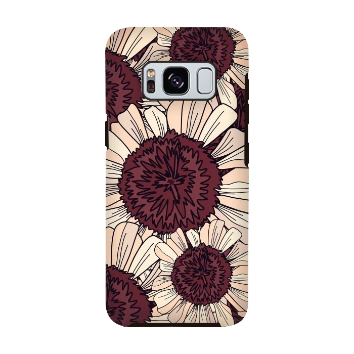 Galaxy S8 StrongFit Autumn flowers by Steve Wade (Swade)