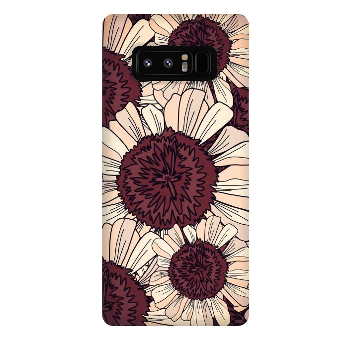 Galaxy Note 8 StrongFit Autumn flowers by Steve Wade (Swade)