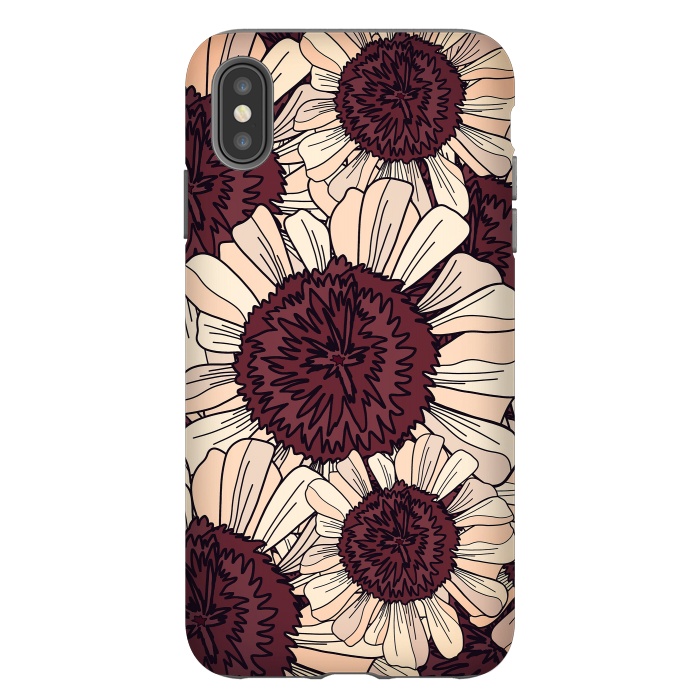 iPhone Xs Max StrongFit Autumn flowers by Steve Wade (Swade)