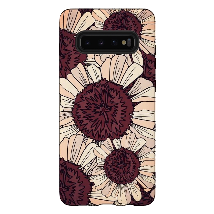 Galaxy S10 plus StrongFit Autumn flowers by Steve Wade (Swade)