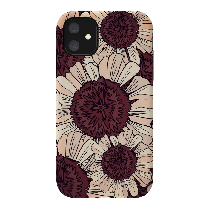 iPhone 11 StrongFit Autumn flowers by Steve Wade (Swade)