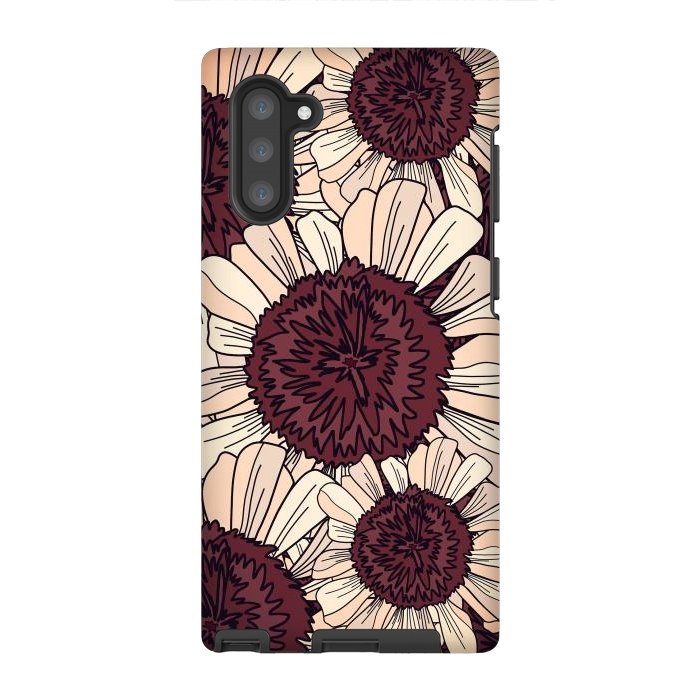 Galaxy Note 10 StrongFit Autumn flowers by Steve Wade (Swade)