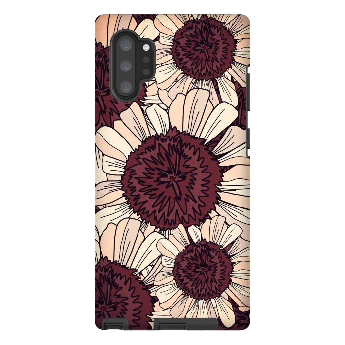 Galaxy Note 10 plus StrongFit Autumn flowers by Steve Wade (Swade)