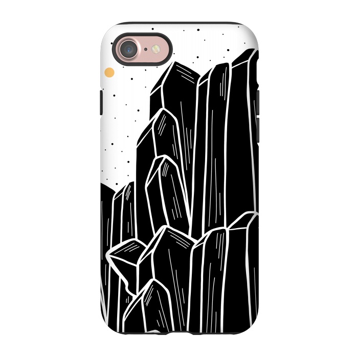 iPhone 7 StrongFit The black cystal by Steve Wade (Swade)