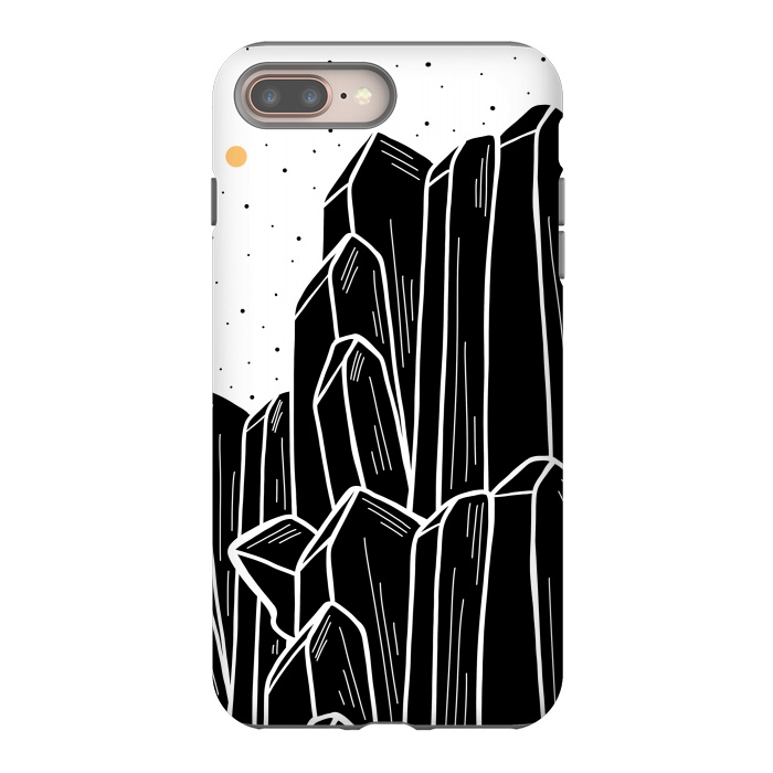 iPhone 7 plus StrongFit The black cystal by Steve Wade (Swade)