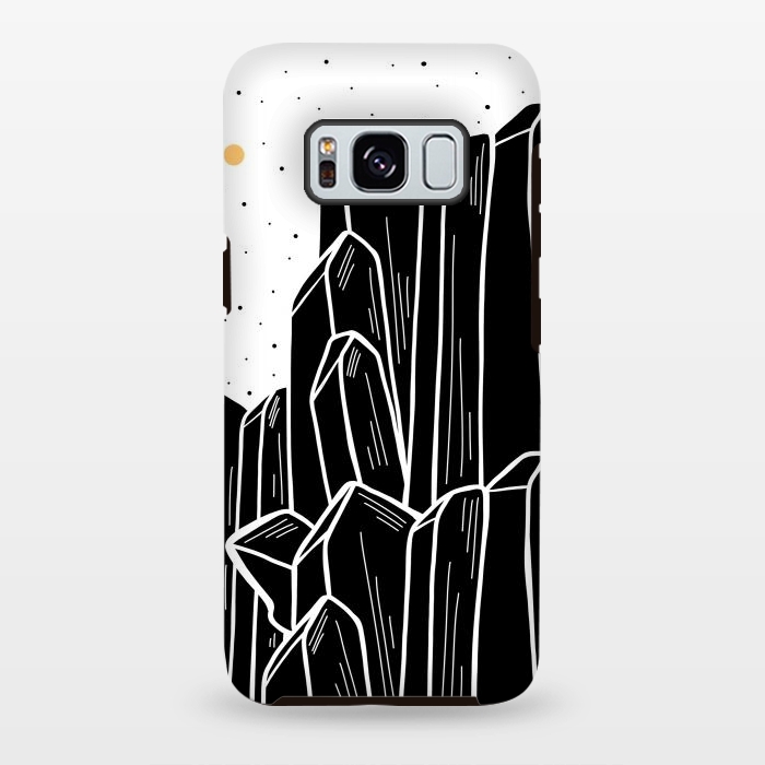 Galaxy S8 plus StrongFit The black cystal by Steve Wade (Swade)