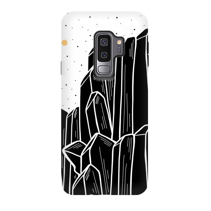 Galaxy S9 plus StrongFit The black cystal by Steve Wade (Swade)