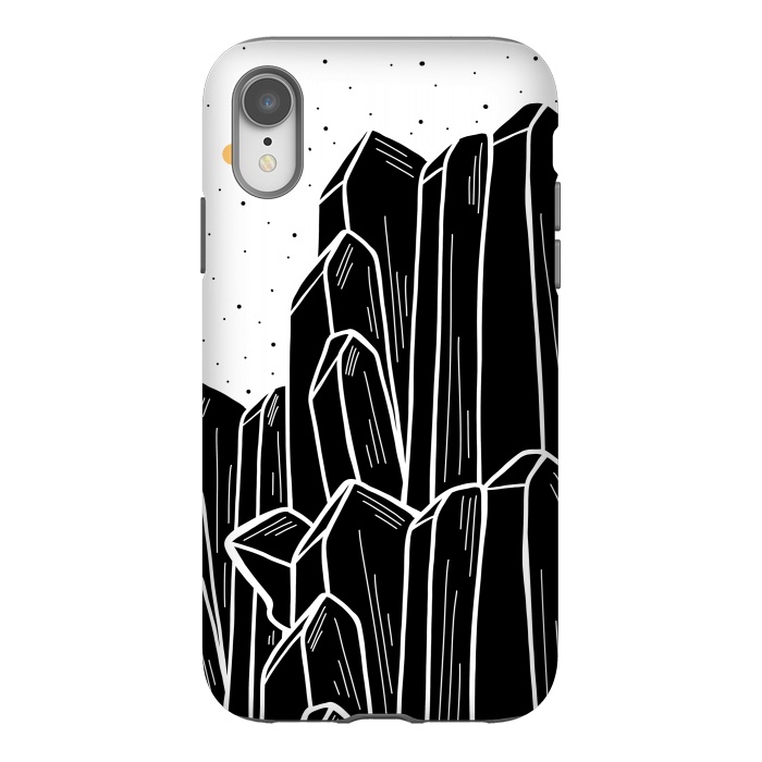 iPhone Xr StrongFit The black cystal by Steve Wade (Swade)