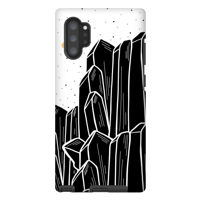 Galaxy Note 10 plus StrongFit The black cystal by Steve Wade (Swade)