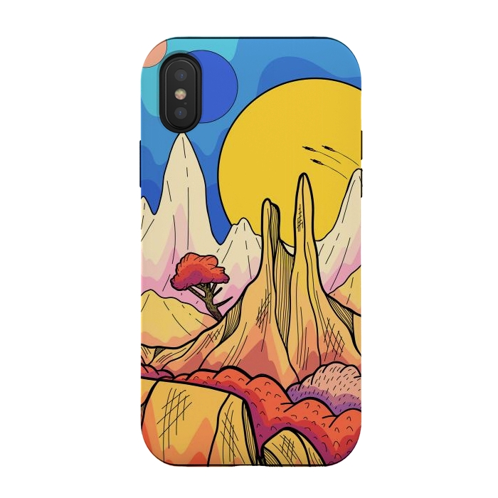 iPhone Xs / X StrongFit An outer world by Steve Wade (Swade)