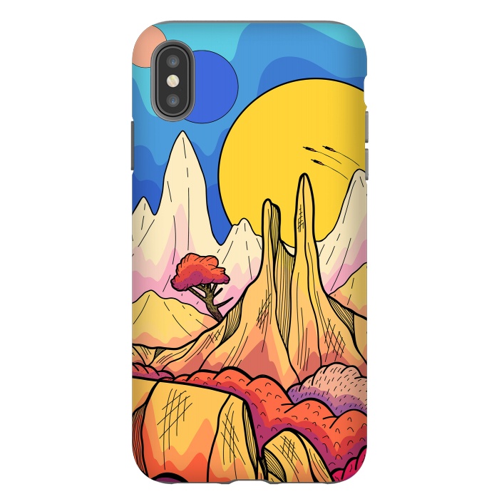 iPhone Xs Max StrongFit An outer world by Steve Wade (Swade)