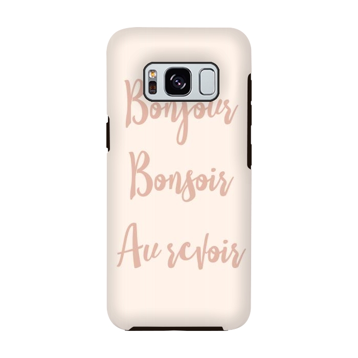 Galaxy S8 StrongFit Bonjour by Martina