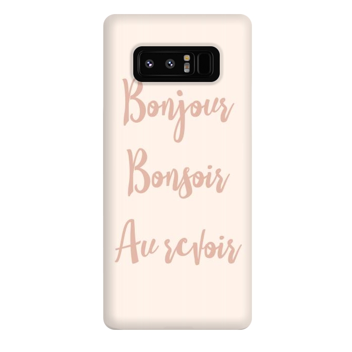 Galaxy Note 8 StrongFit Bonjour by Martina