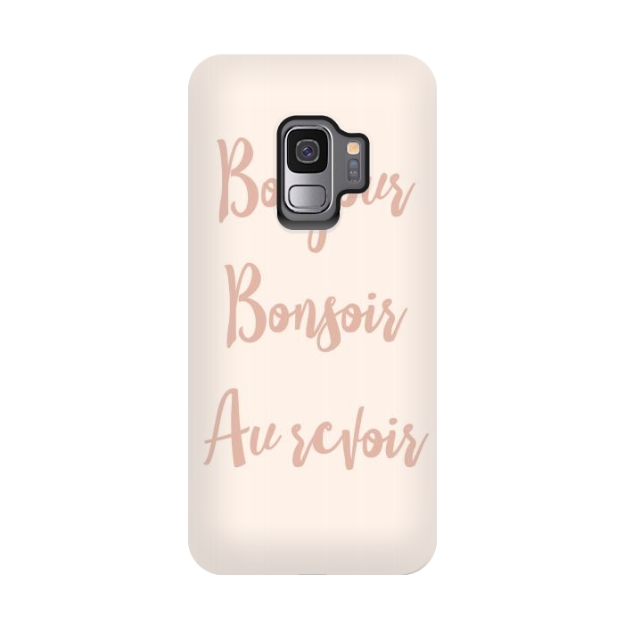 Galaxy S9 StrongFit Bonjour by Martina