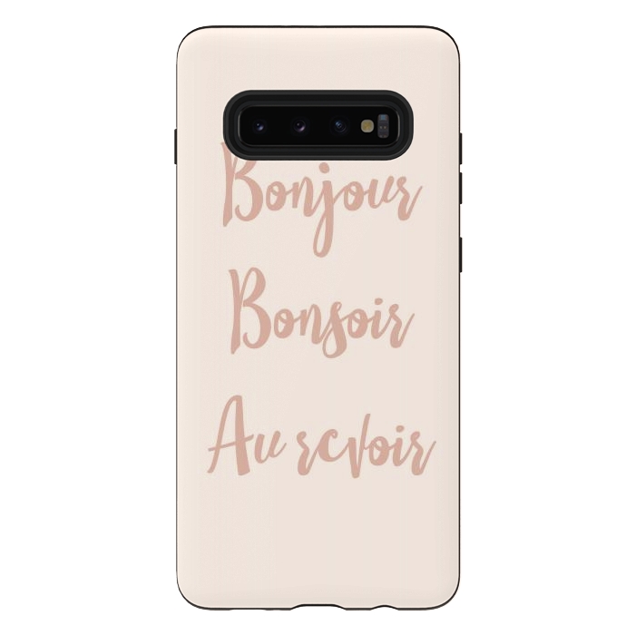 Galaxy S10 plus StrongFit Bonjour by Martina