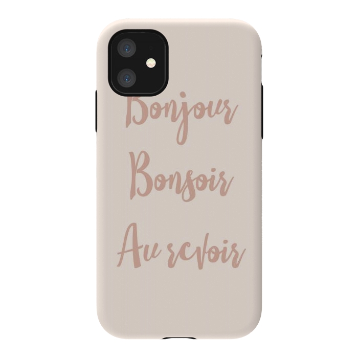 iPhone 11 StrongFit Bonjour by Martina