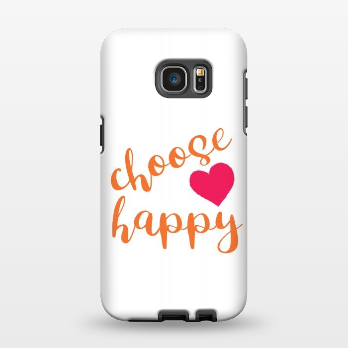 Galaxy S7 EDGE StrongFit Choose happy by Martina