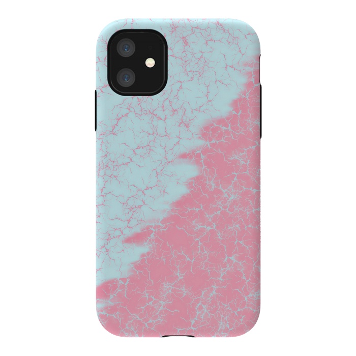 iPhone 11 StrongFit Light blue and pink by Jms