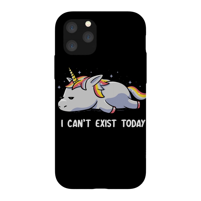 iPhone 11 Pro StrongFit I Can't Exist Today by eduely
