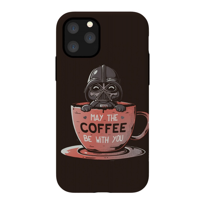iPhone 11 Pro StrongFit May the Coffee Be With You by eduely